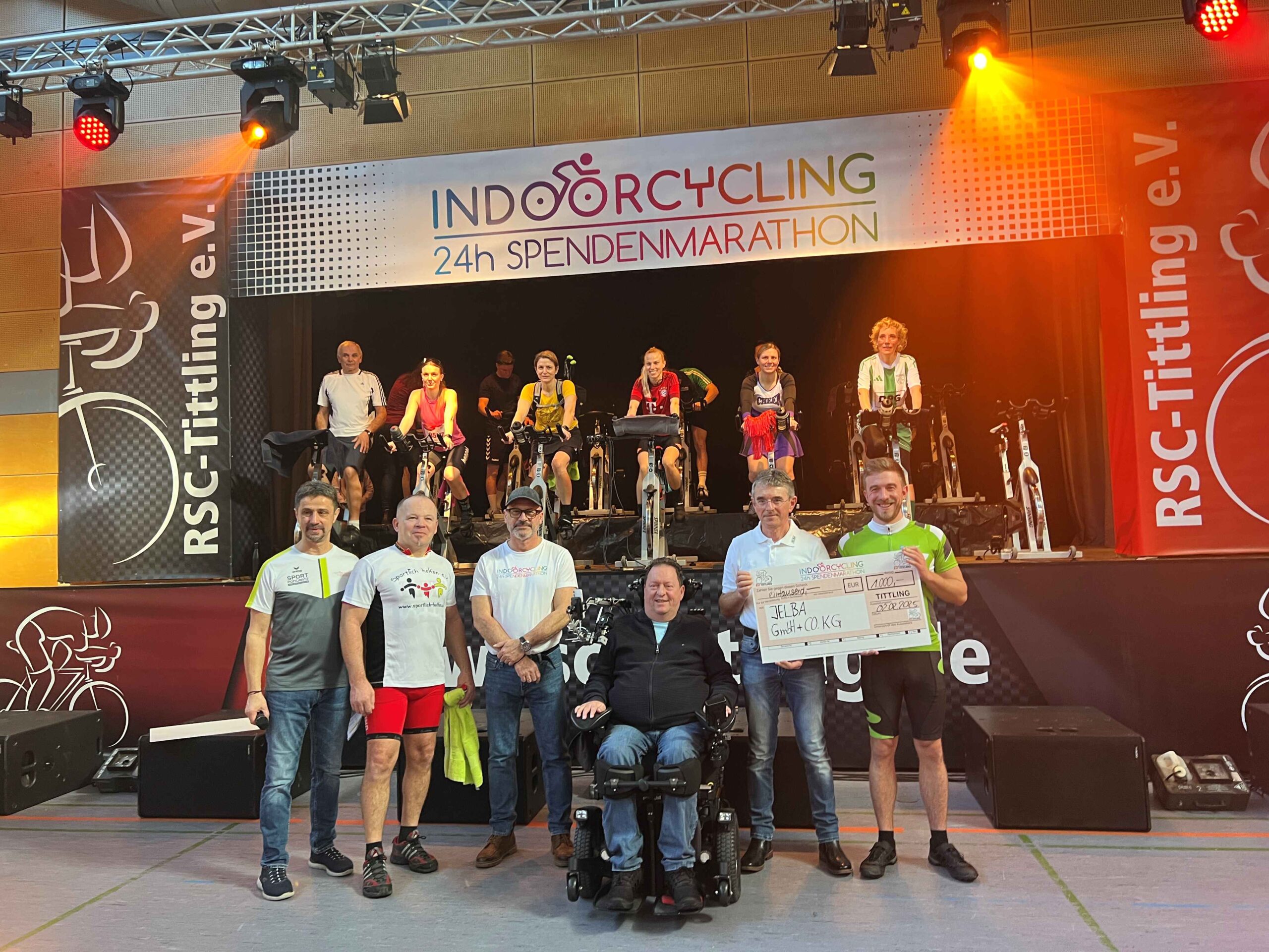 Du betrachtest gerade JELBA beim 24h Indoorcycling Spendenmarathon wieder mit dabei