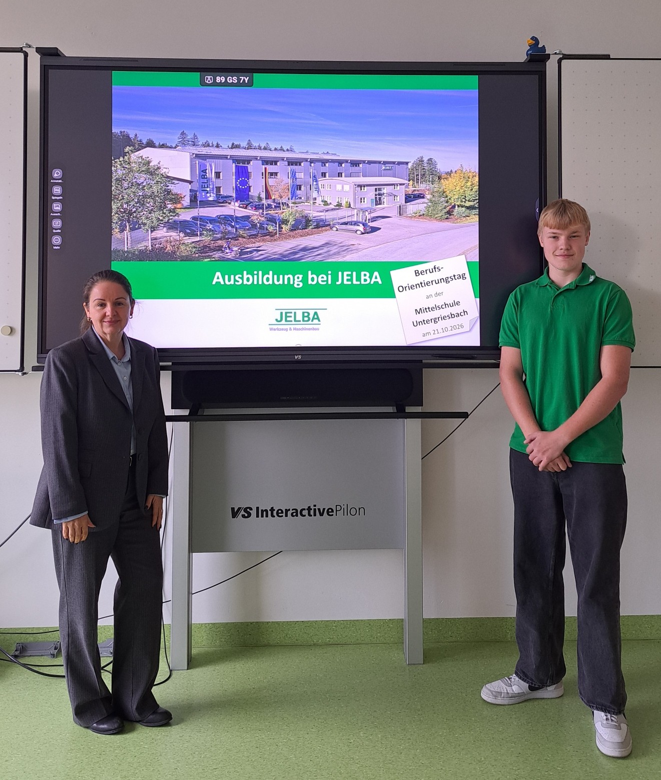 Du betrachtest gerade 🎓⚙️ Berufsorientierung aus erster Hand – JELBA zu Gast an der Mittelschule Untergriesbach! 💚